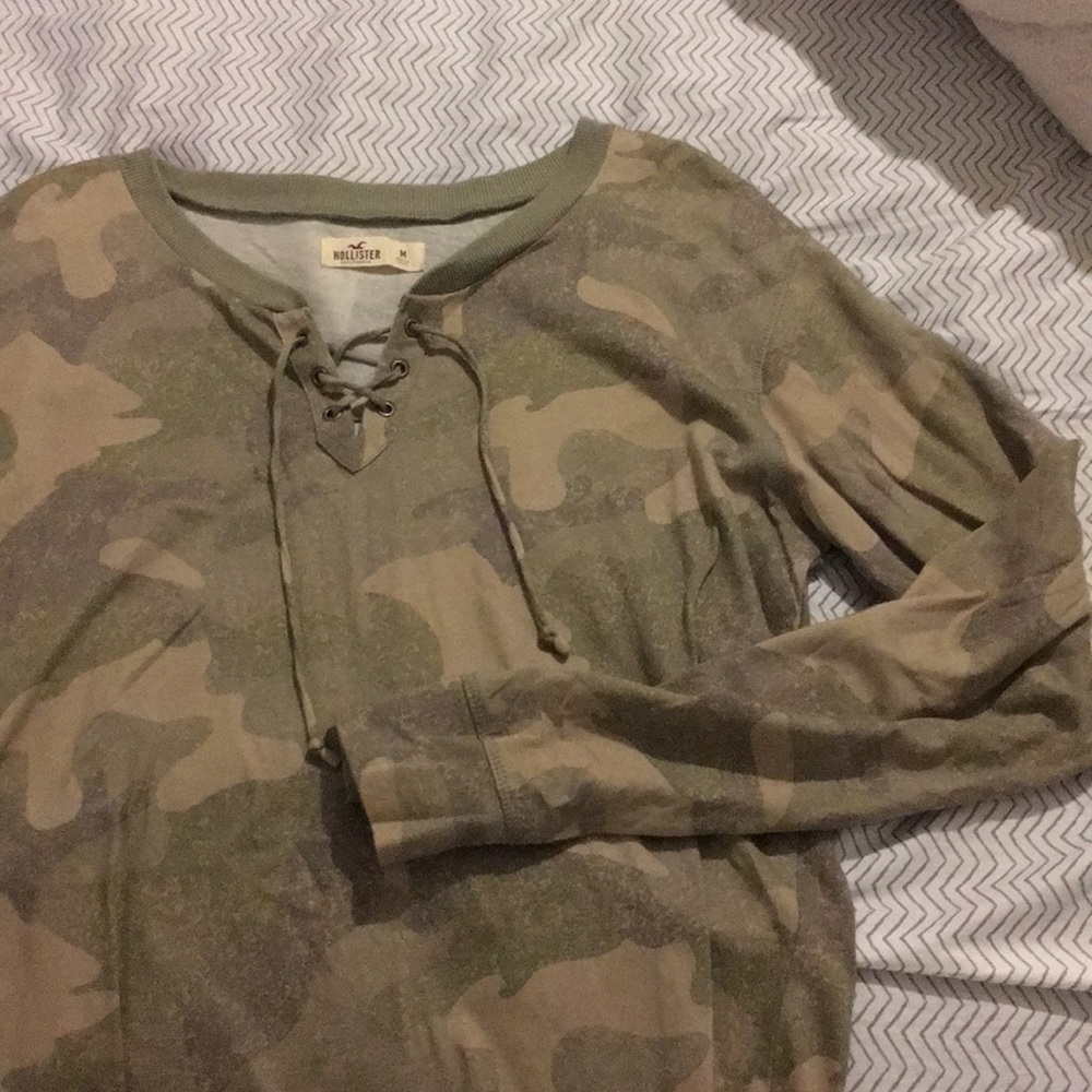 Cute Camo Sweatshirt